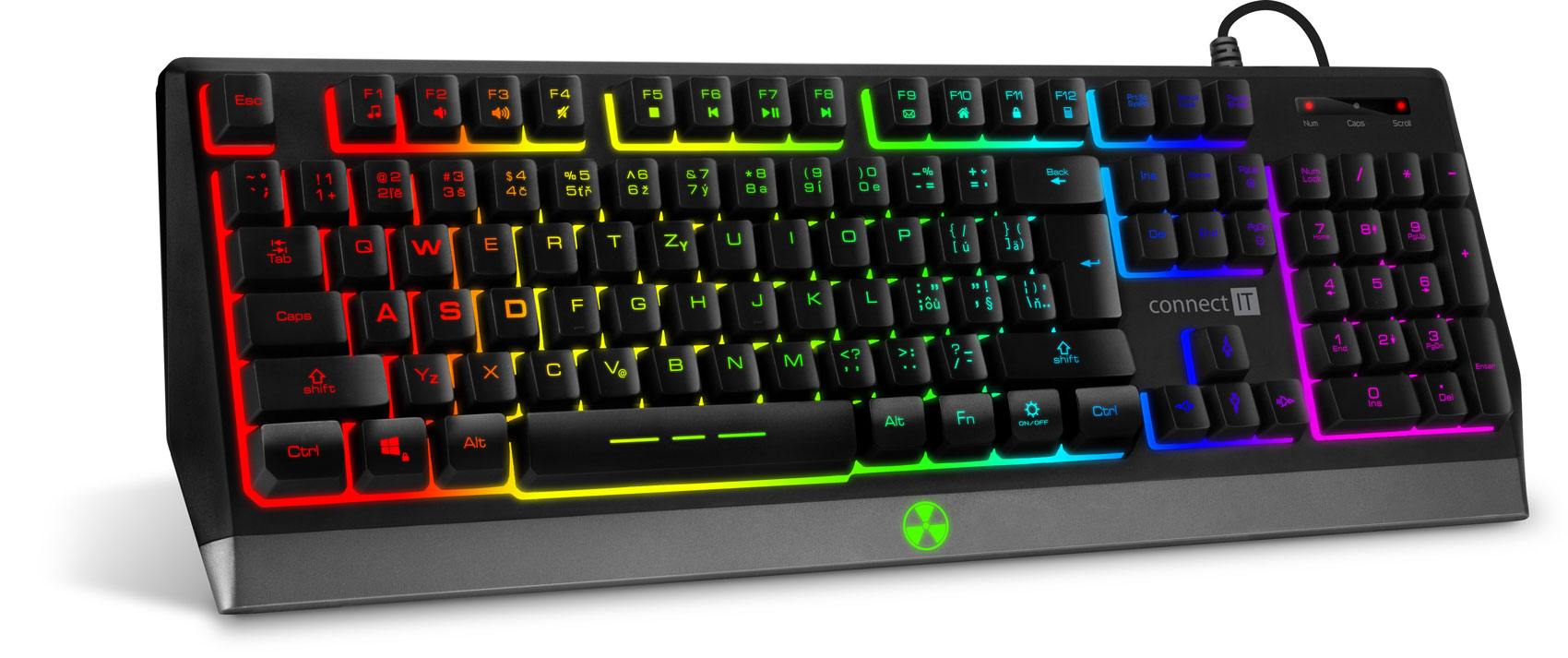 CONNECT IT BATTLE RGB CKB-5600-CS Black - CZ/SK