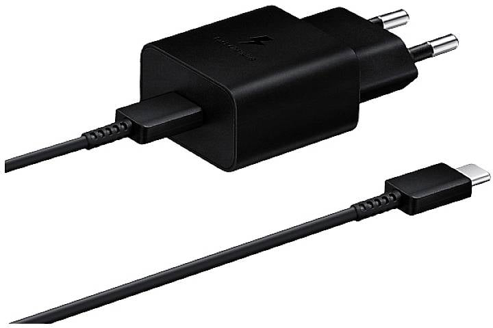 Samsung 15W USB-C + USB-C Cable (1m) - Black