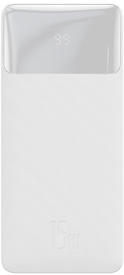 Baseus Bipow Power Bank 20000mAh 15W - White