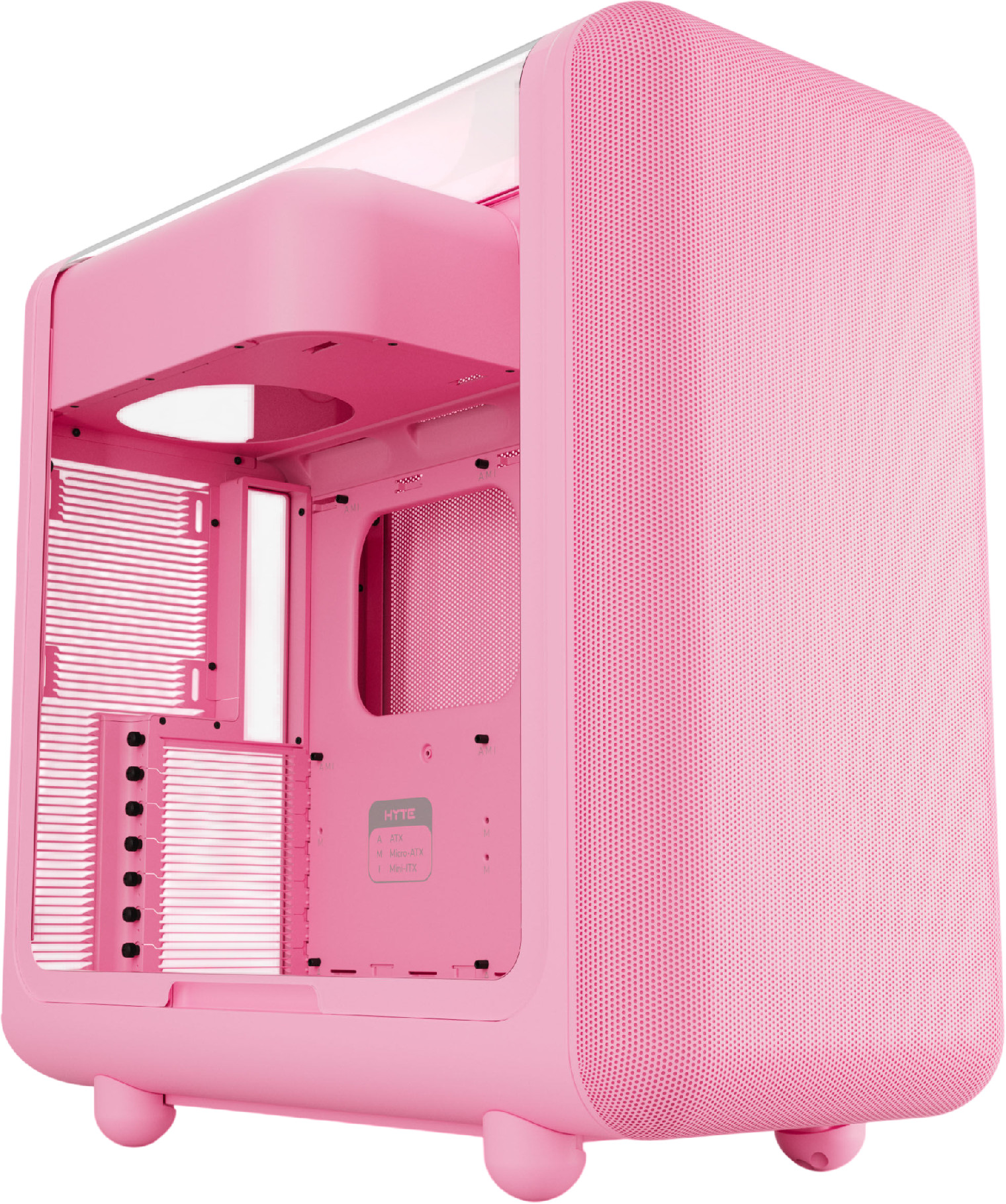 HYTE HYTE X50 Midi Tower (Strawberry Milk)