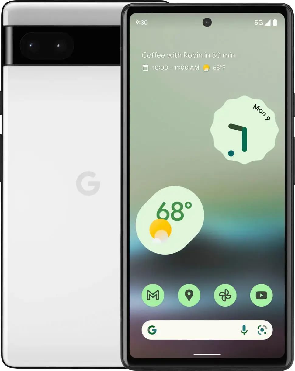 Google Pixel 6a 5G 6+128GB - Chalk Stav: C
