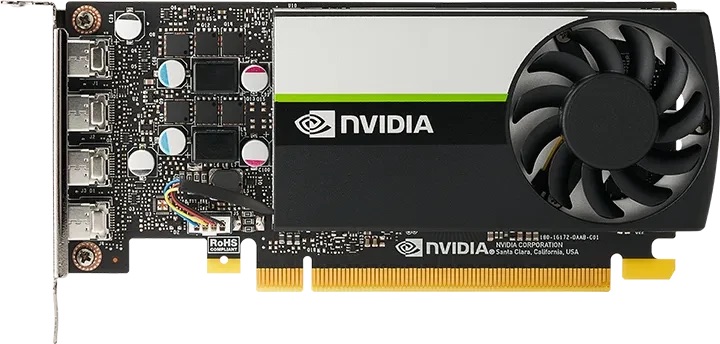 NVIDIA T1000 LP 4GB