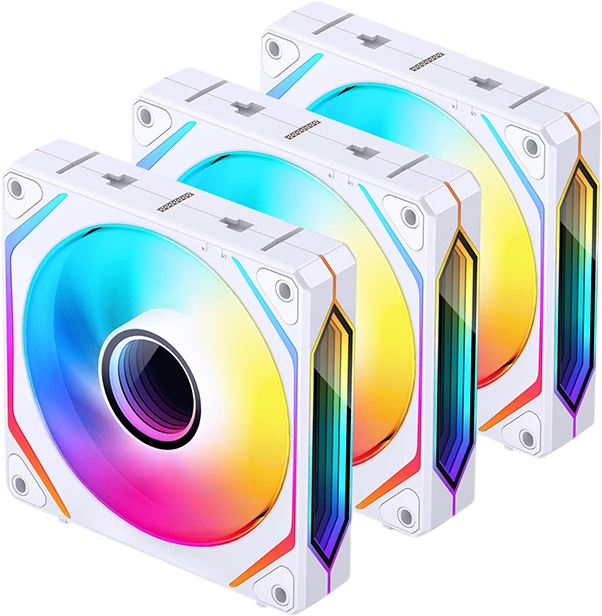 Jonsbo Jonsbo ZL-120W Reverse ARGB 120mm (3 pack) - White