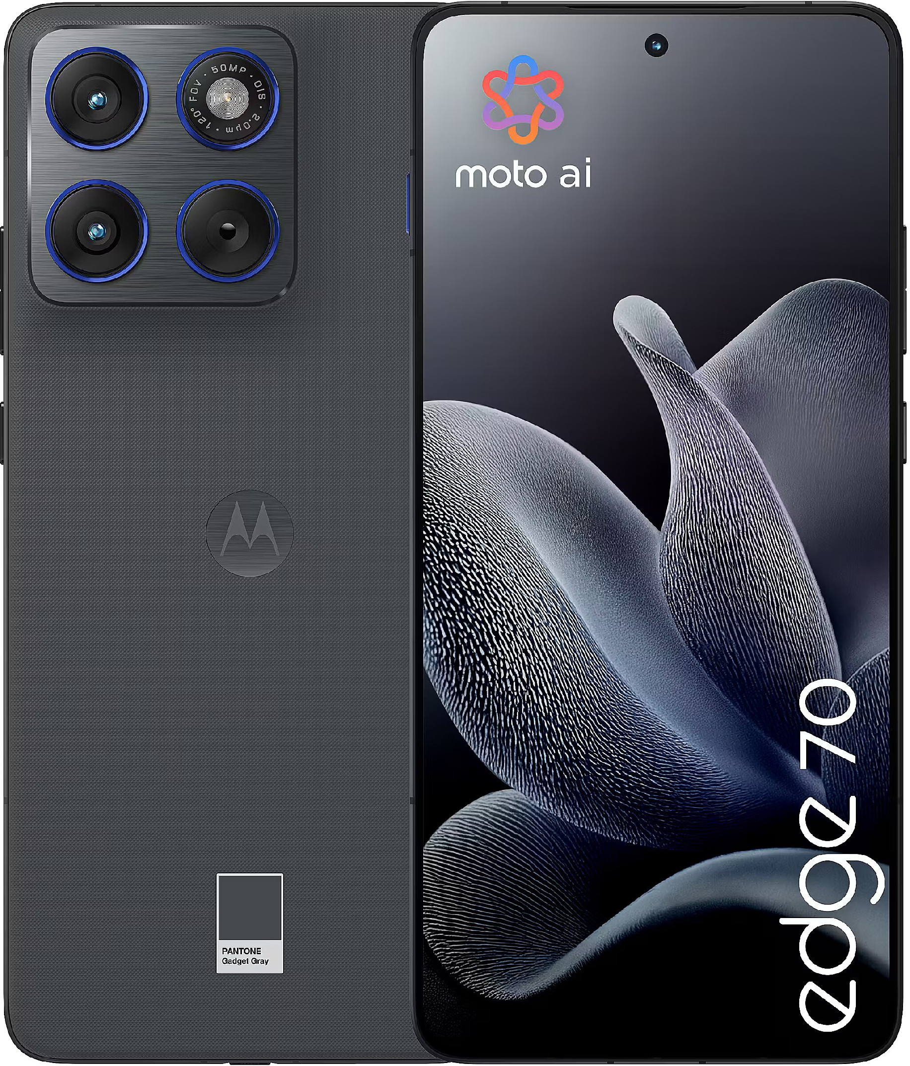 Motorola Edge 70 12+512GB - PANTONE Gadget Gray Stav: A