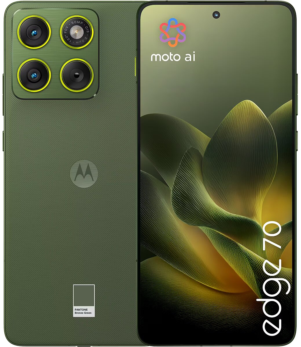 Motorola Edge 70 12+512GB - PANTONE Bronze Green