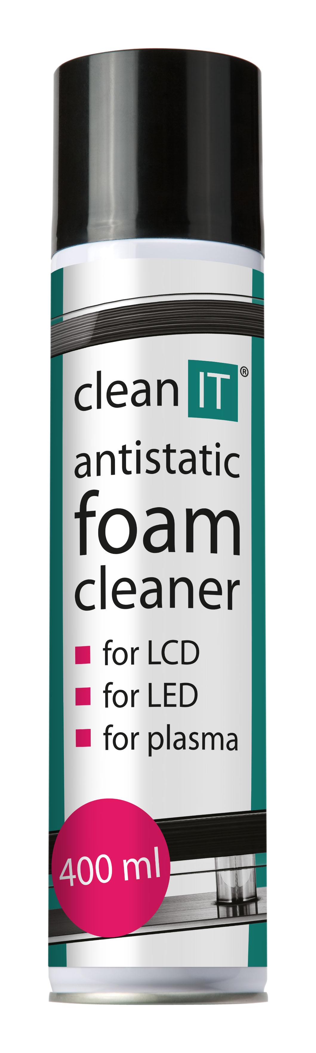 CLEAN IT antistatic screen cleaning foam 400ml