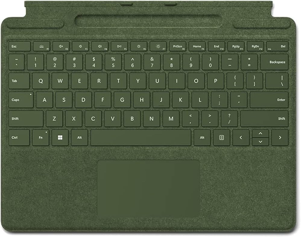 Microsoft Microsoft Surface Pro Signature Keyboard 8XA-00129 - Forest Green Nordic