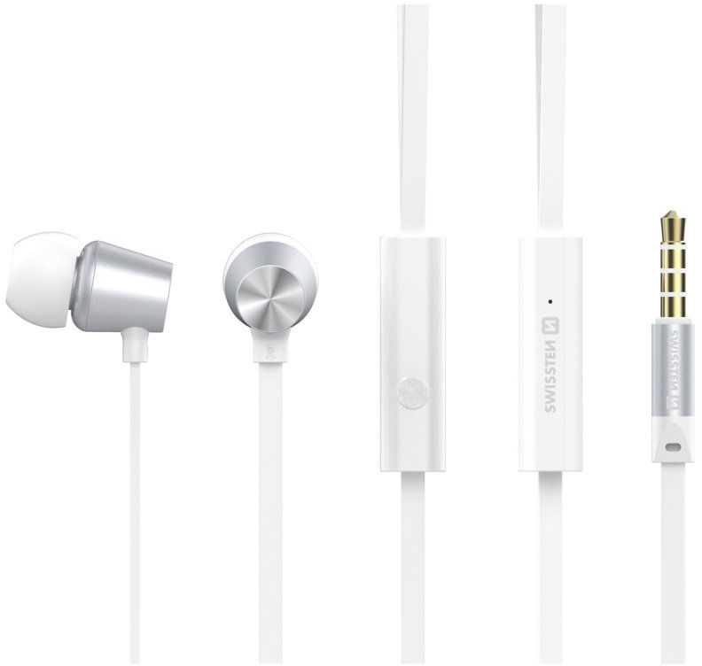 Swissten YS-500 - Silver/White
