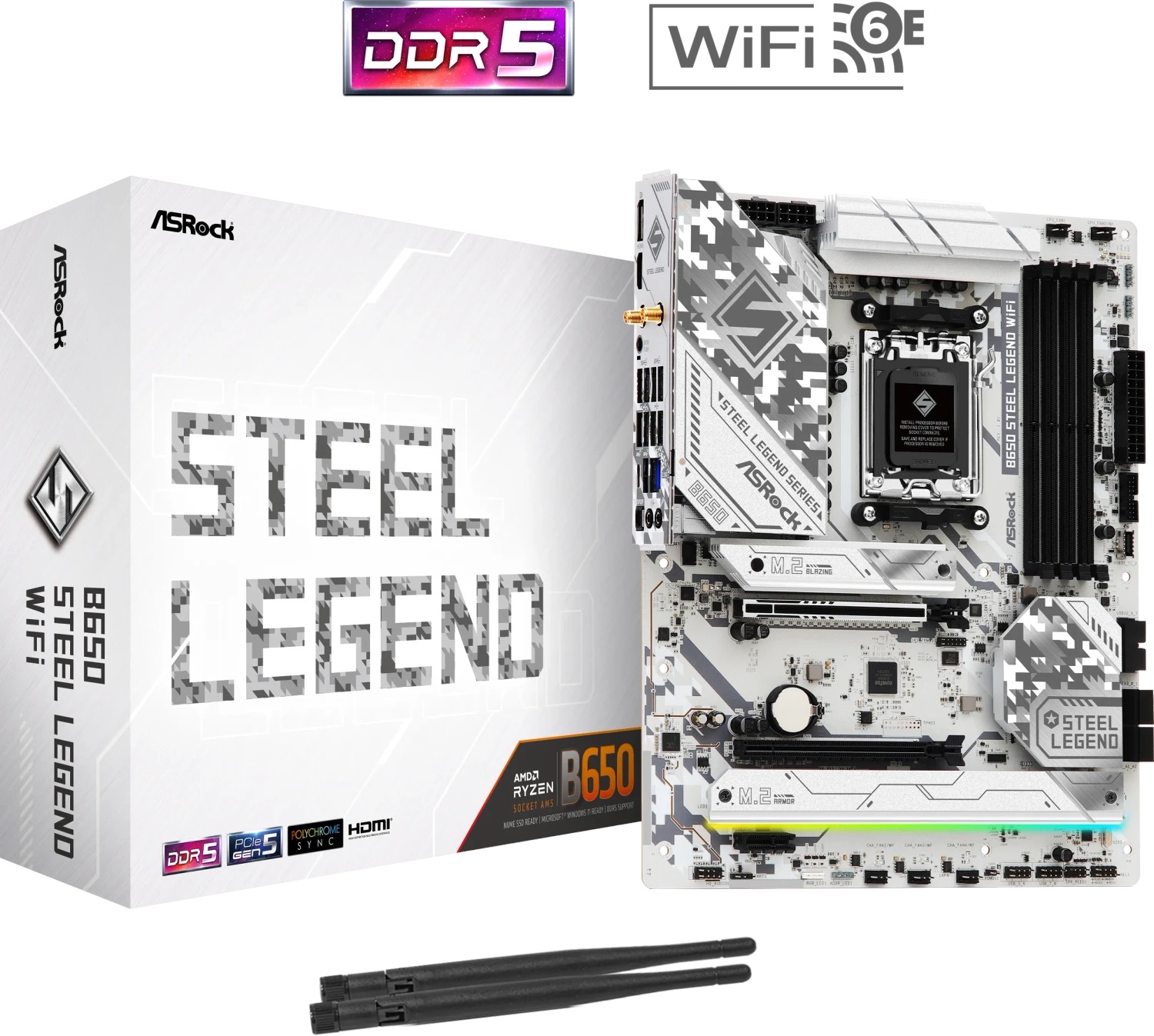 ASRock ASRock B650 Steel Legend WiFi B650 STEEL LEGEND WIFI
