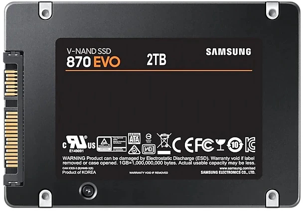 Samsung 870 EVO 2TB Stav: Rozbalený