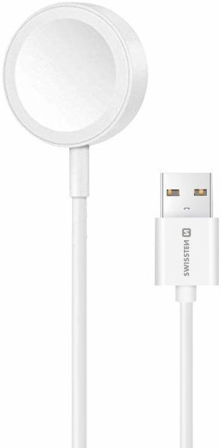 SWISSTEN USB-A Charge Cable for Apple Watch (1,2m) - White