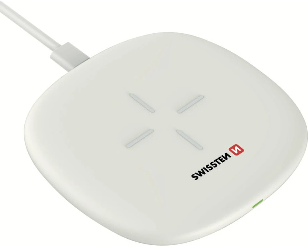 Swissten Wireless Charger 10W - White