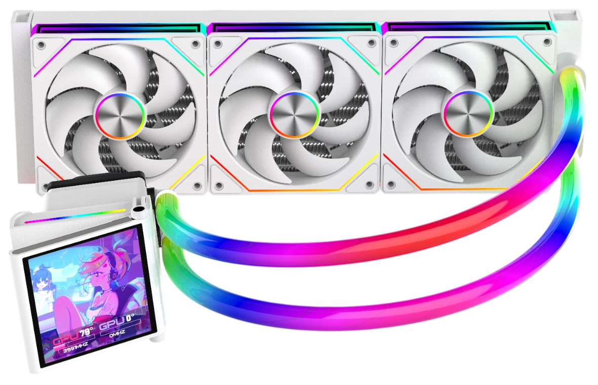 ProGaming GLACIER VIEW 360 White