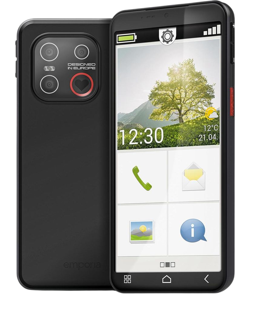 EMPORIA Smart.7 Lite 6+128GB - Black