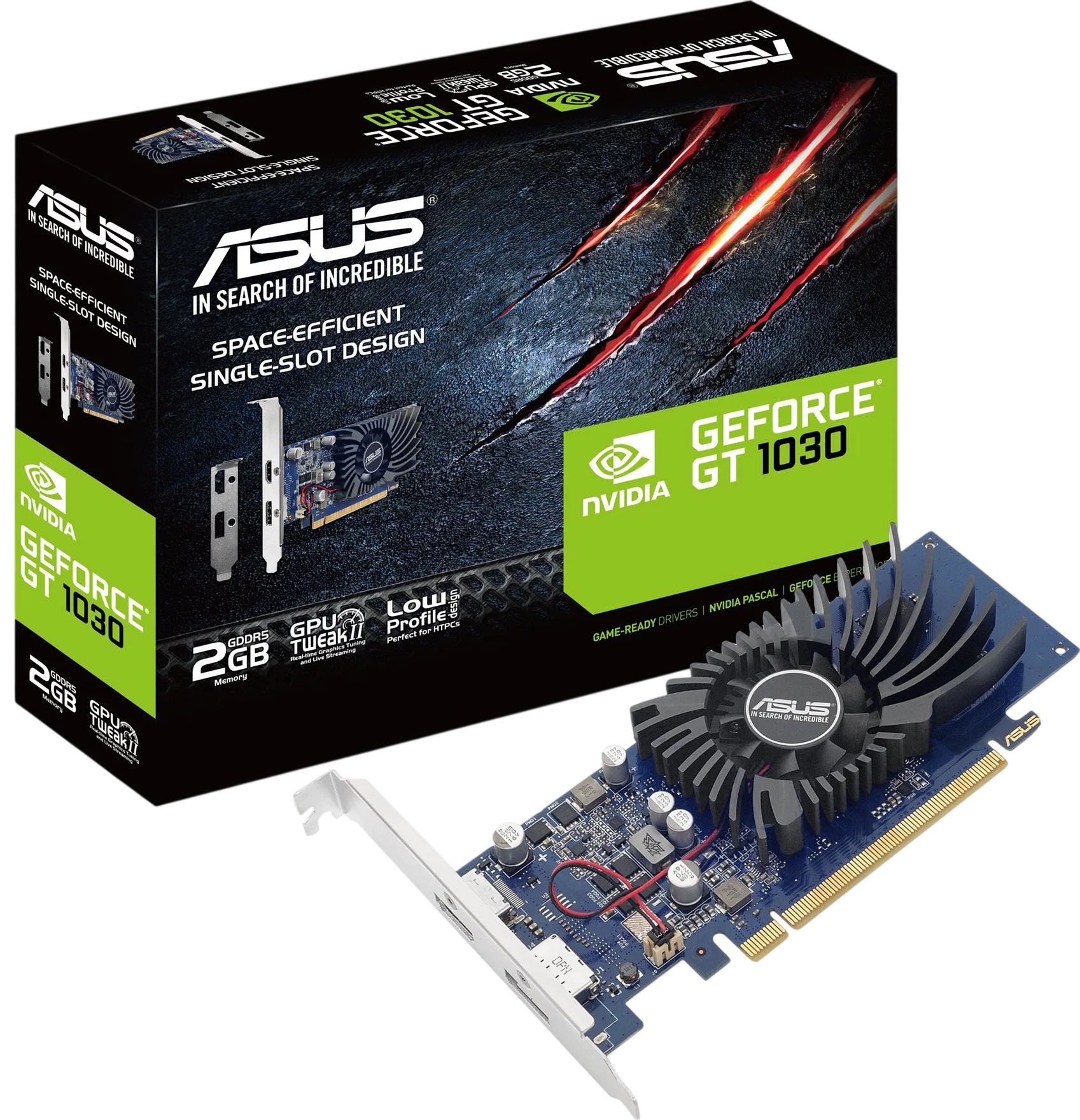 ASUS ASUS GeForce GT 1030 LP 2GB BRK