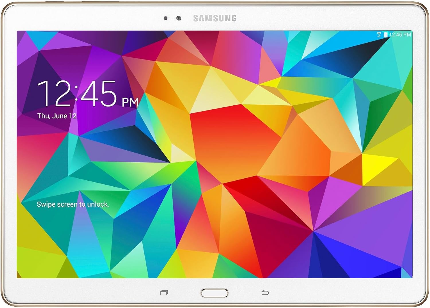 Samsung Galaxy Tab S 10.5" Wi-Fi - Dazzling White
