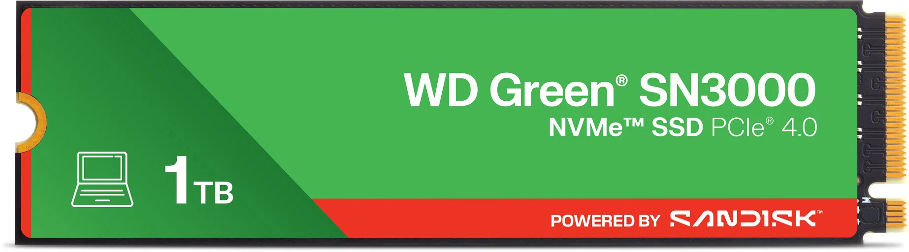 WD Green SN3000 POWERED BY SANDISK 1TB