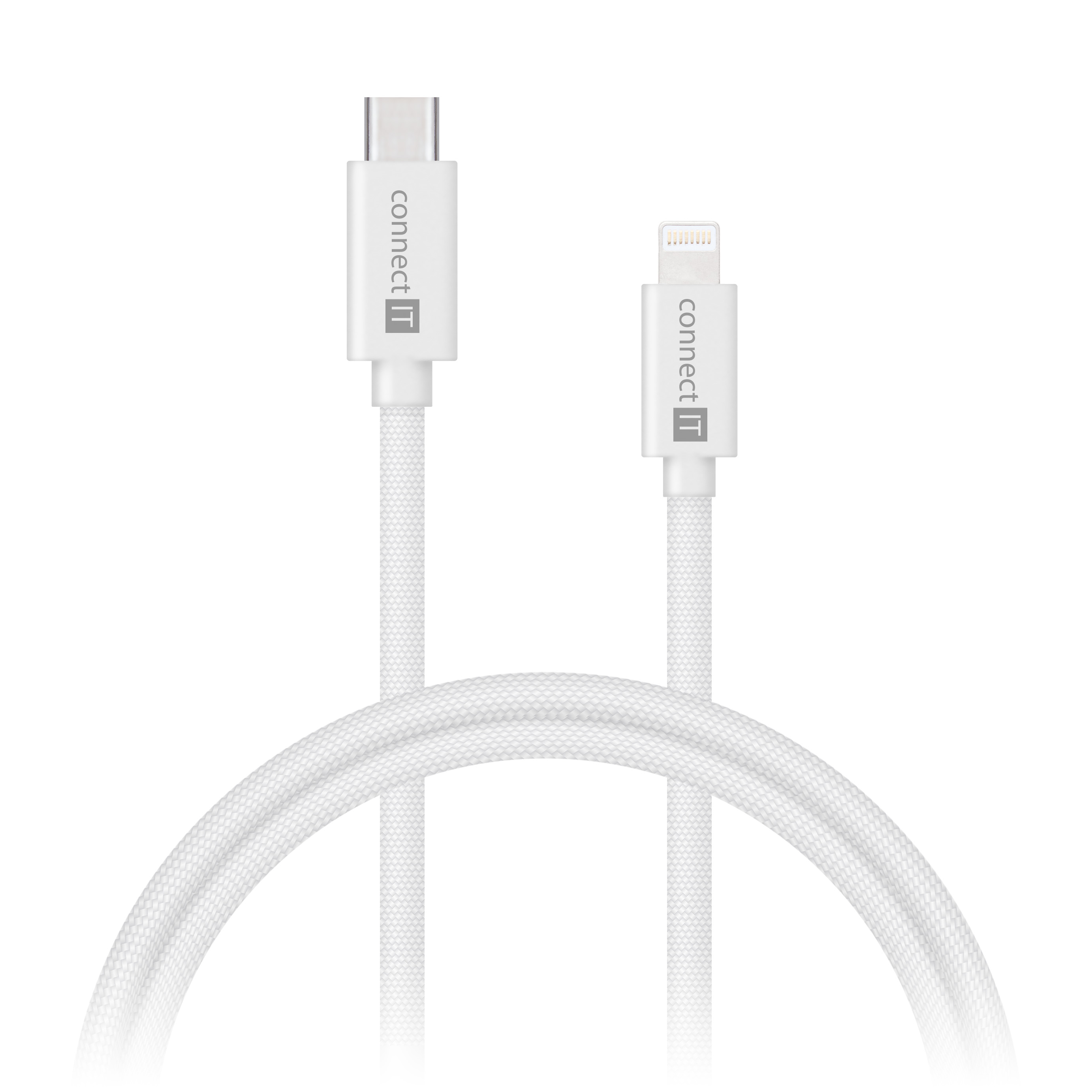 CONNECT IT Wirez USB-C Lightning 27W (1m) White