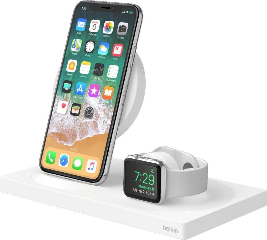 Belkin Charger station 2v1 for iPhone & AW - 7,5W