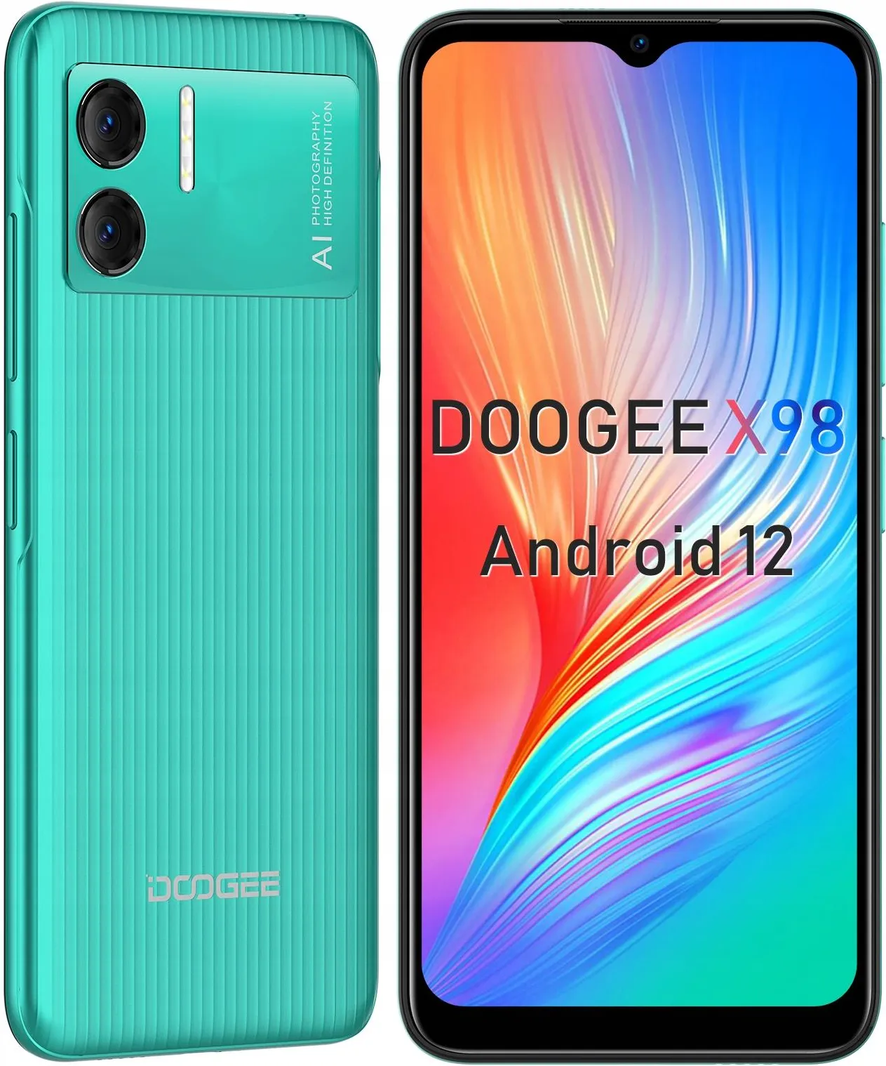 Doogee X98 3+16GB - Emerald Green