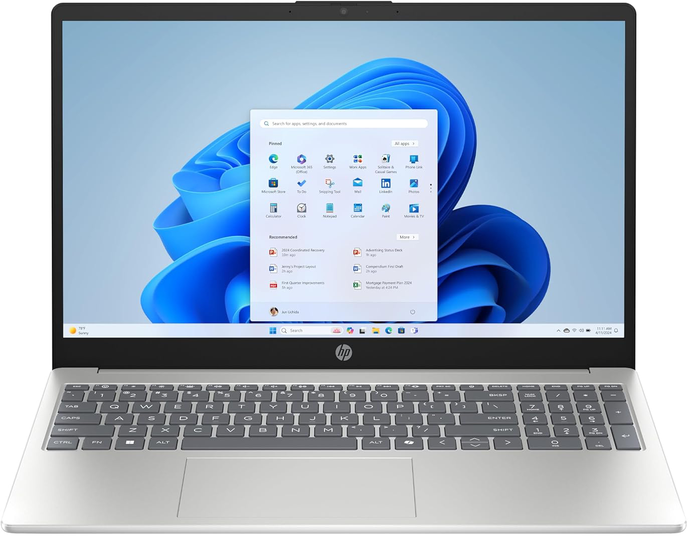 HP Laptop 15-fd0211ng 15.6"