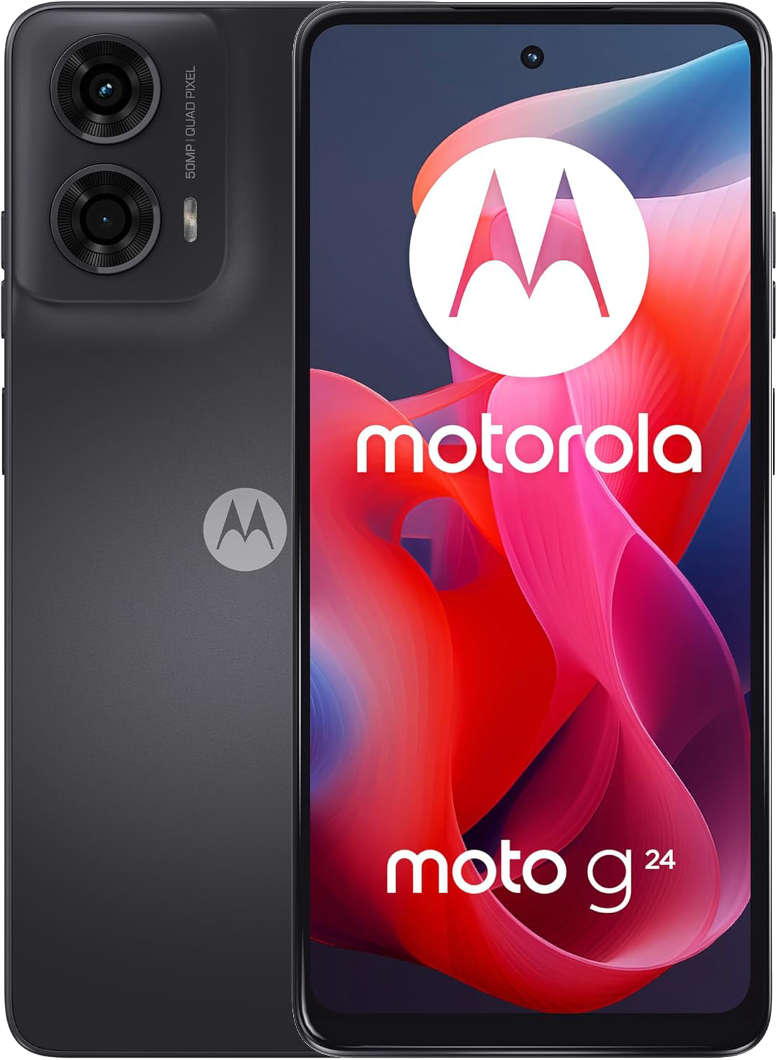 Motorola Moto G24 4+128GB - Matte Charcoal