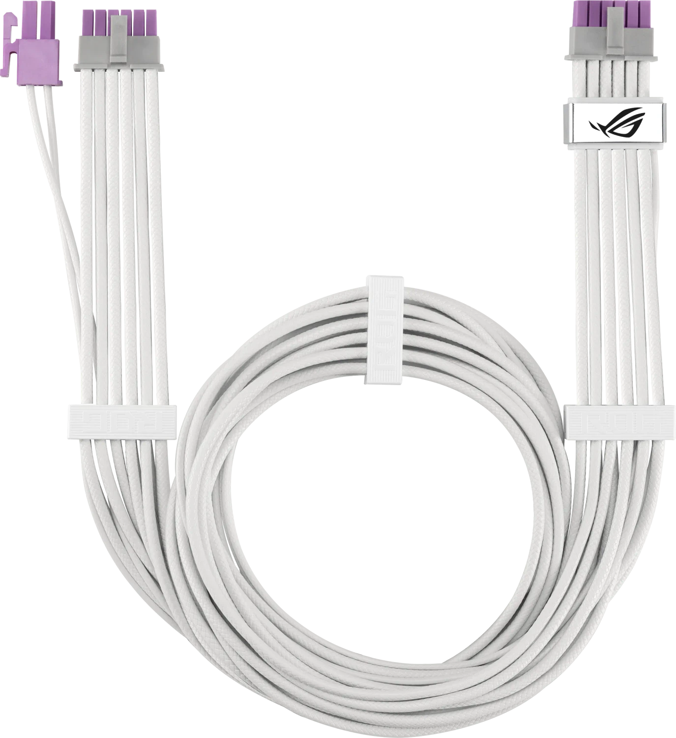 ASUS ASUS ROG Equalizer PCIe 5.1 600W 12V-2x6 GPU Power Cable White