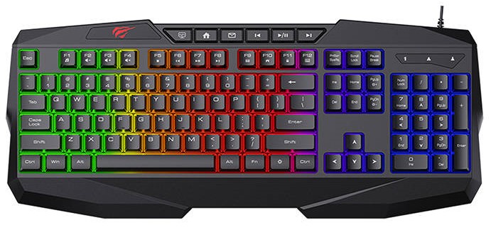 Havit KB878L RGB (Black)