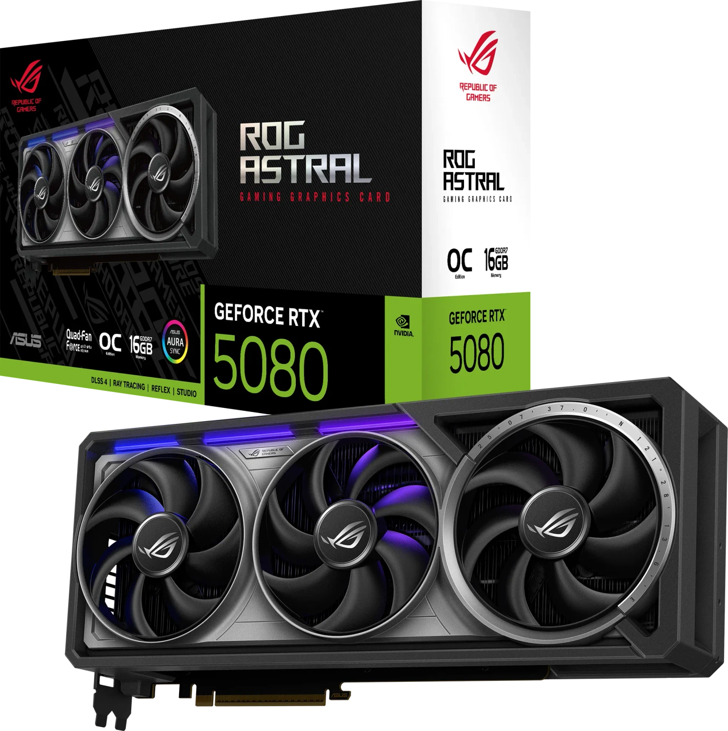 ASUS Asus ROG Astral GeForce RTX 5080 16GB 90YV0LV1-M0NA00
