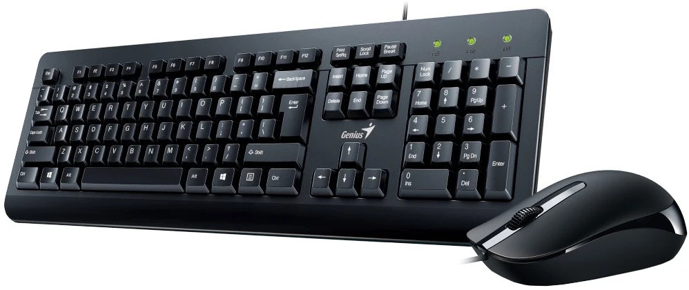 Genius KM-160 CZ/SK - Black