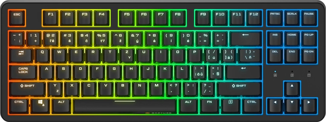 Rapture KILO V2 Wireless Gateron G Pro 3.0 Red CZ/SK - Black