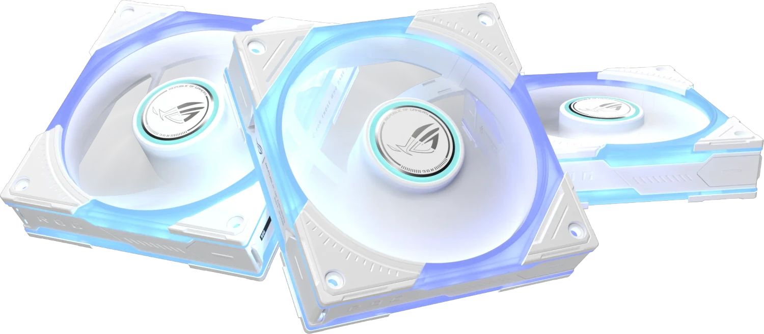 ASUS ASUS ROG Eurux GR120 ARGB Fan - Triple Pack (White)