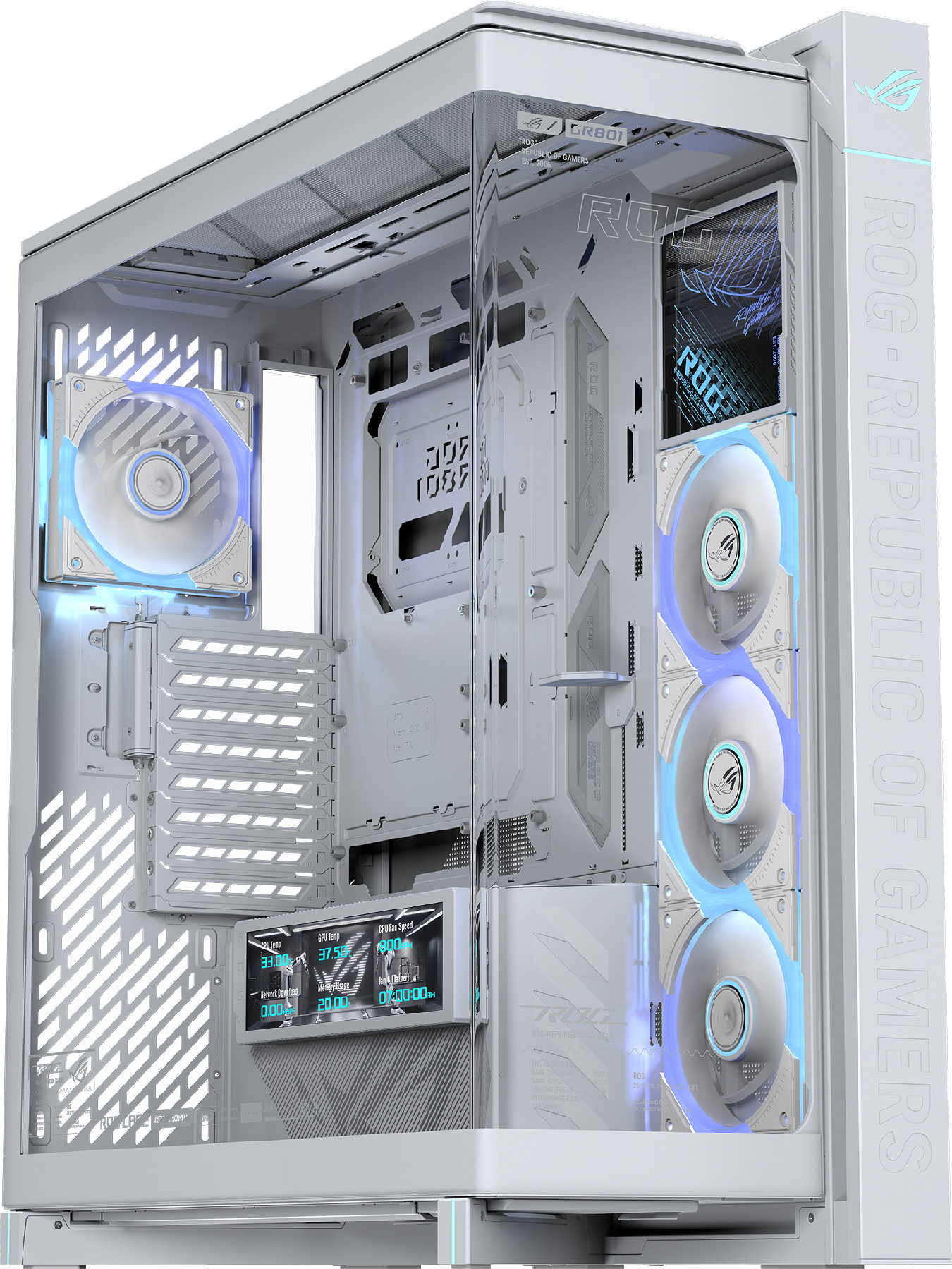 ASUS ASUS ROG CRONOX GR801 CURVE TG ARGB WHITE