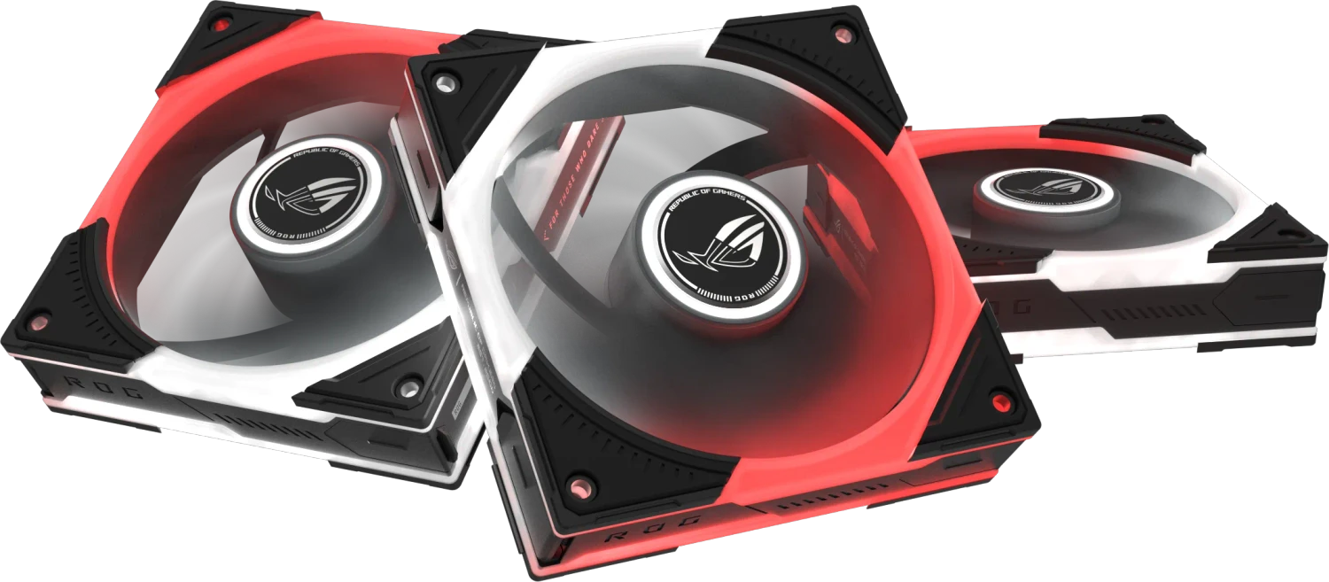 ASUS ASUS ROG Eurux GR120 ARGB Reverse Fan - Triple Pack (Black)