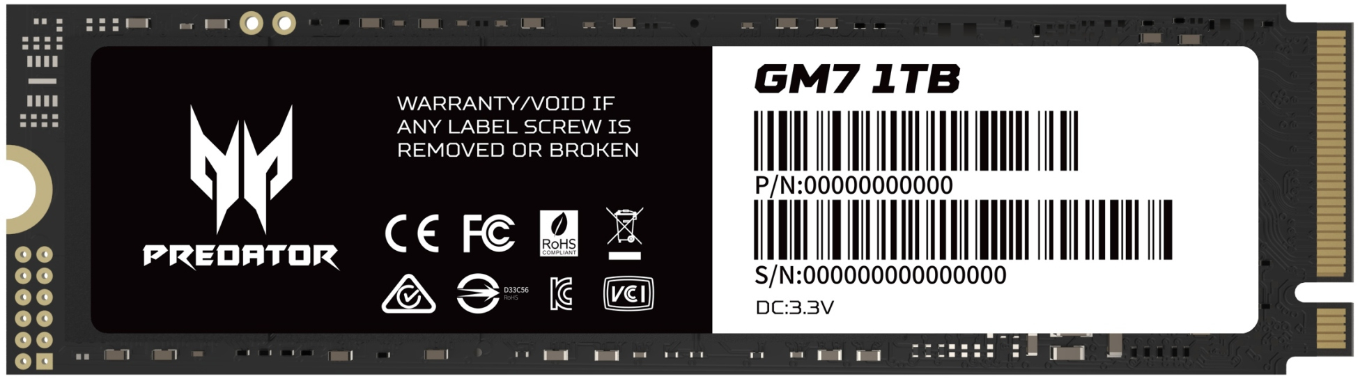 Acer Acer Predator GM7 1TB