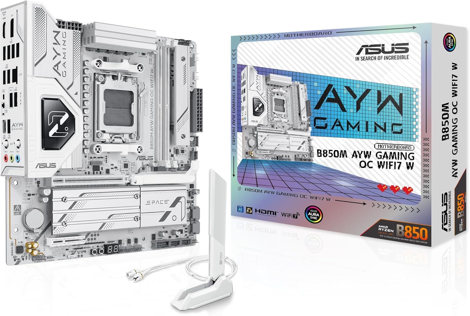 ASUS ASUS B850M AYW GAMING OC WIFI7 W