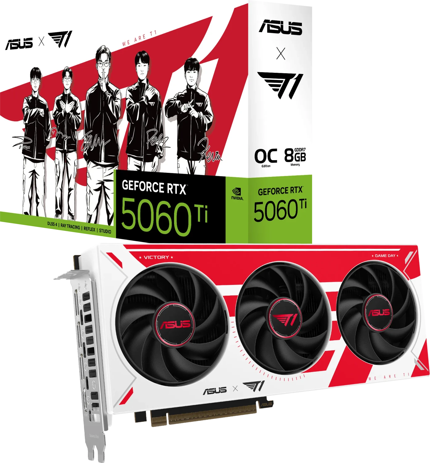 ASUS ASUS T1 GeForce RTX 5060 Ti OC Edition 8GB