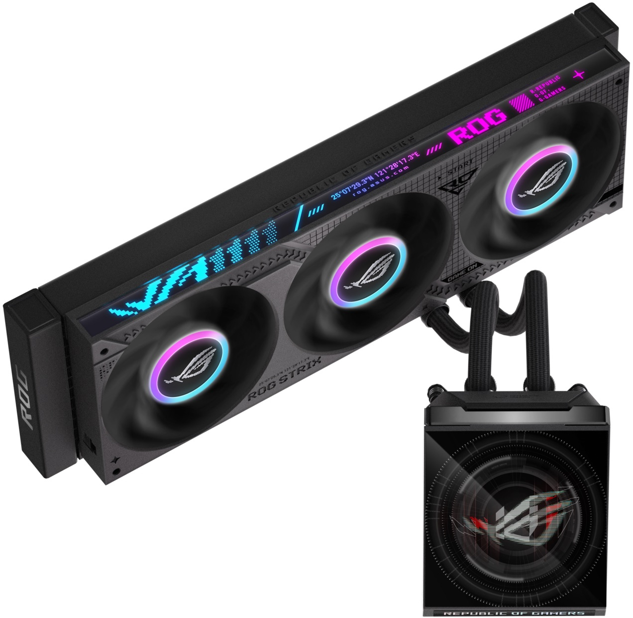 ASUS ASUS ROG STRIX SLC IV 360 ARGB LCD Black