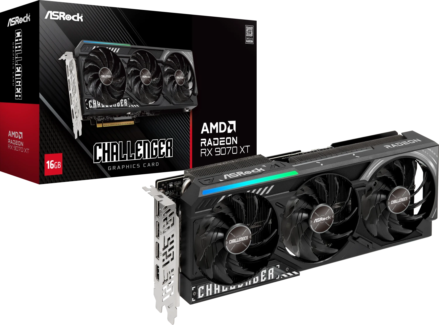 ASRock ASRock Radeon RX 9070 XT Challenger 16GB 90-GA61ZZ-00UANF
