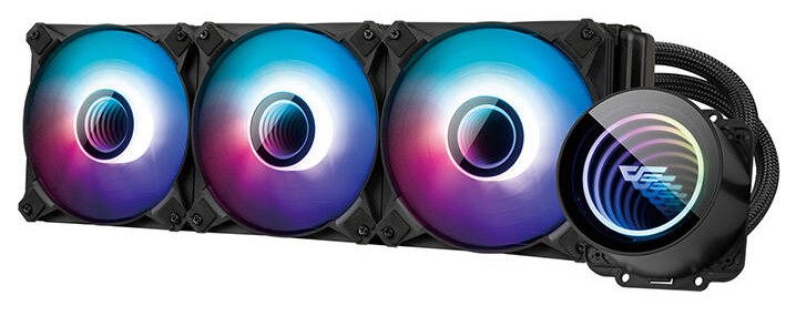 Darkflash DX360 V2.6 PC ARGB 3x 120x120 Black