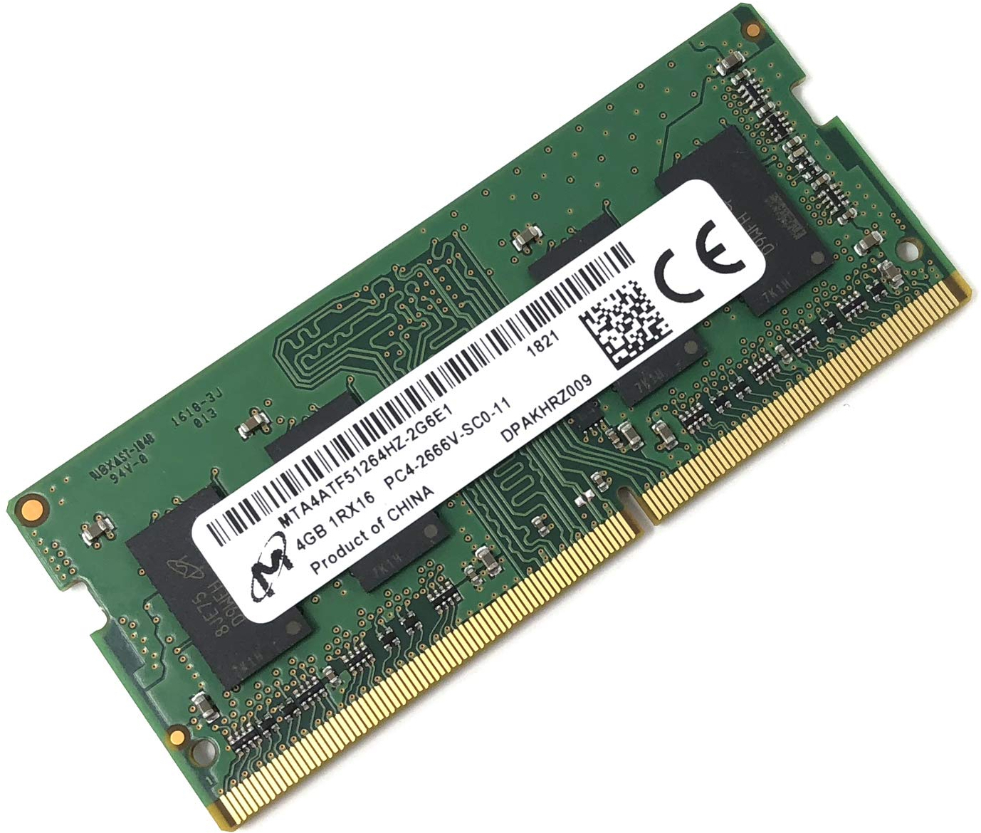Micron 4GB (1x4GB) SO-DIMM DDR4 2666MHz CL19