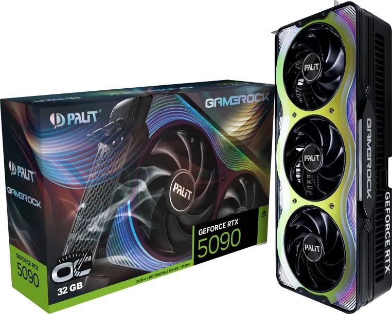 PALiT GeForce RTX 5090 OC 32GB NE75090S19R5-GB2020G
