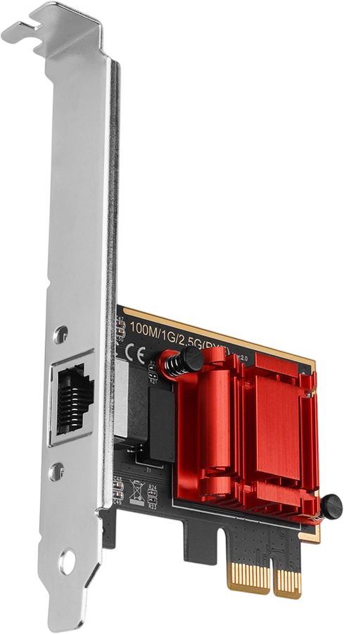 AXAGON PCEE-G25, 2.5 Gigabit Ethernet PCIe network card