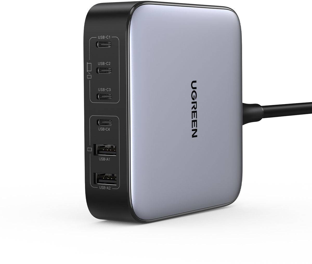 UGREEN Nexode GaN 200W UK  EU adaptér