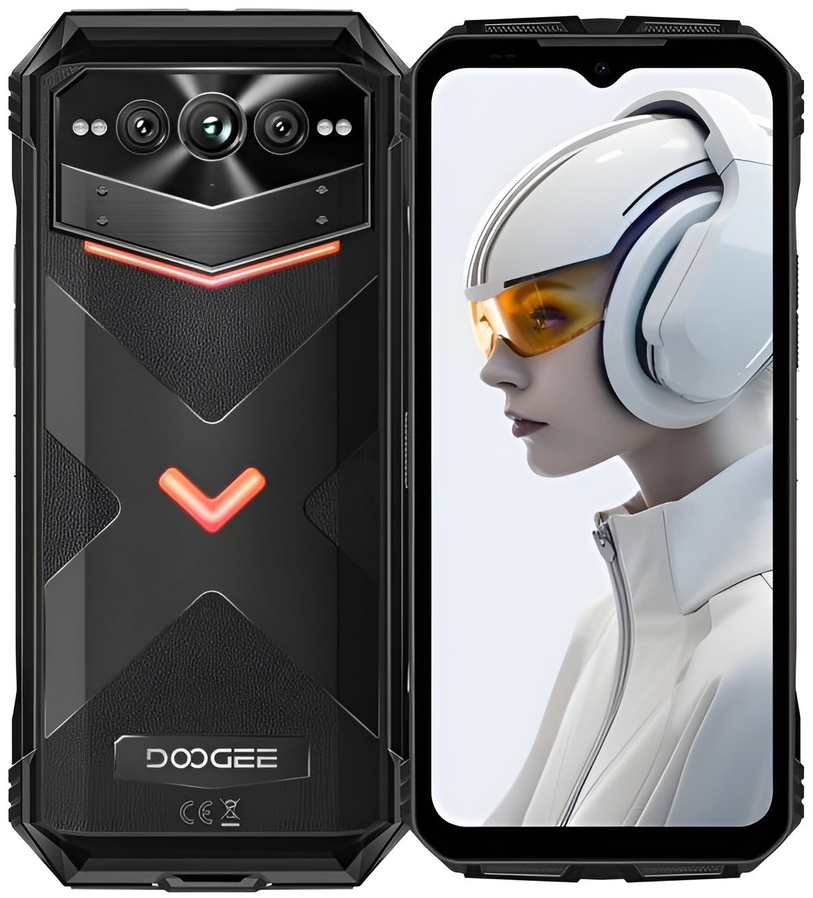 DOOGEE V Max Plus 16+512GB - Obsidian Black