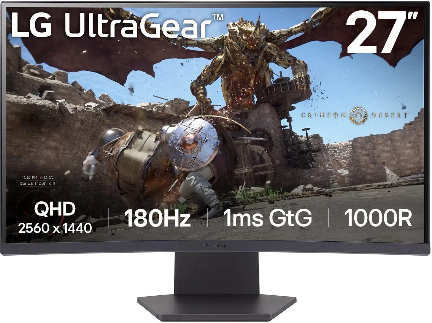 LG UltraGear 27GS60QC-B 27"