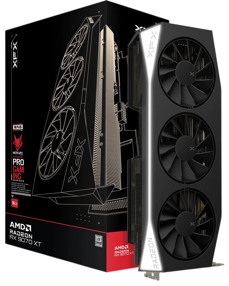 XFX Radeon RX 9070 XT Mercury Gaming Edition 16GB