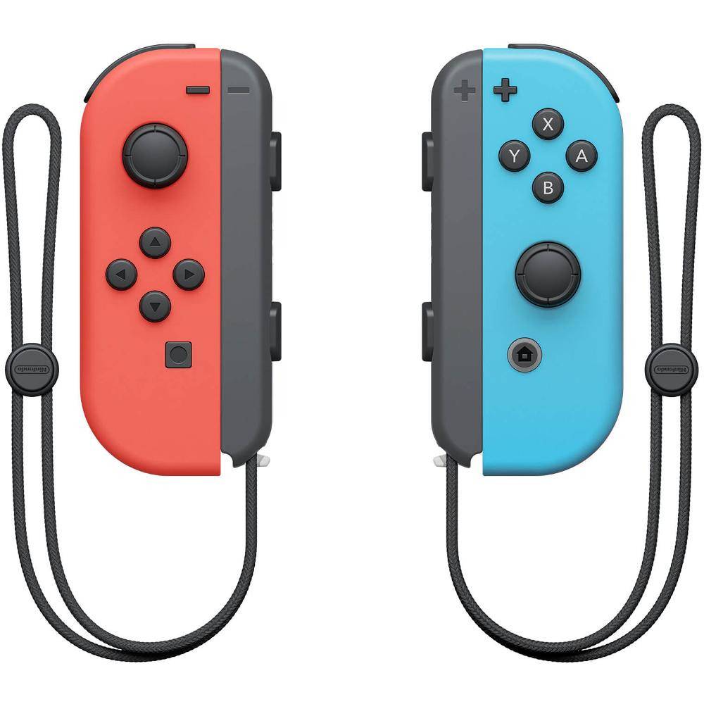 Nintendo Joy-Con Pair Neon Red/Neon Blue Stav: Použitý