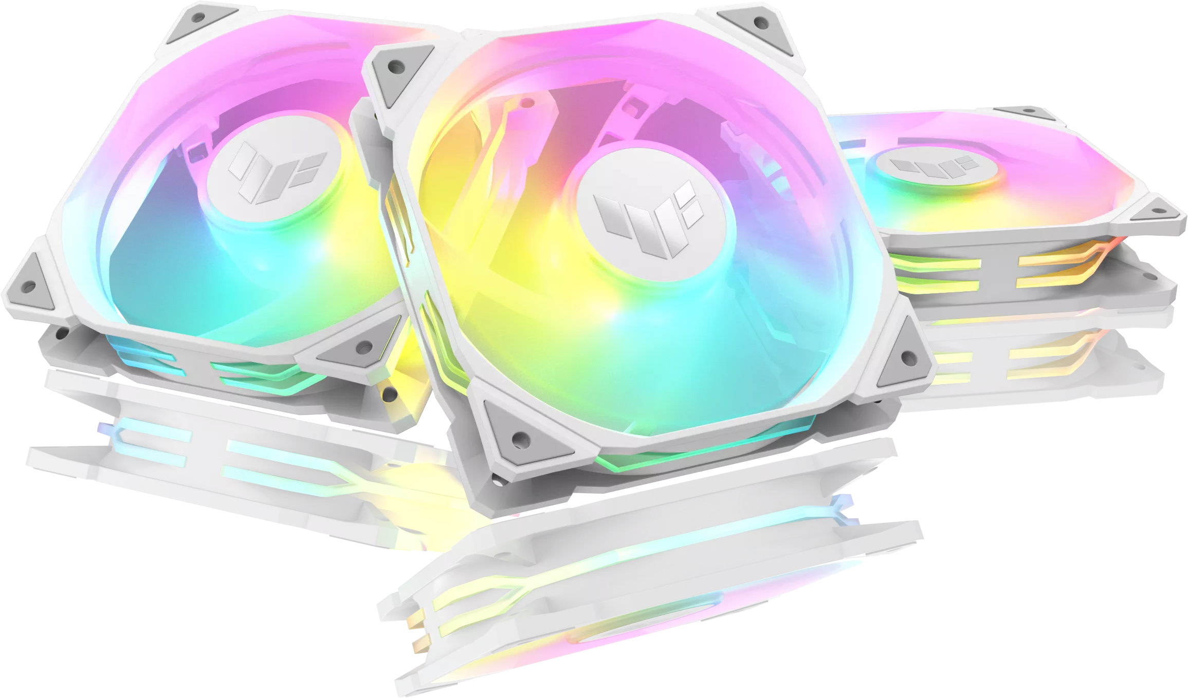 ASUS ASUS TUF GAMING TR120 ARGB Fan - Triple Pack (White) 90DA0093-B09020