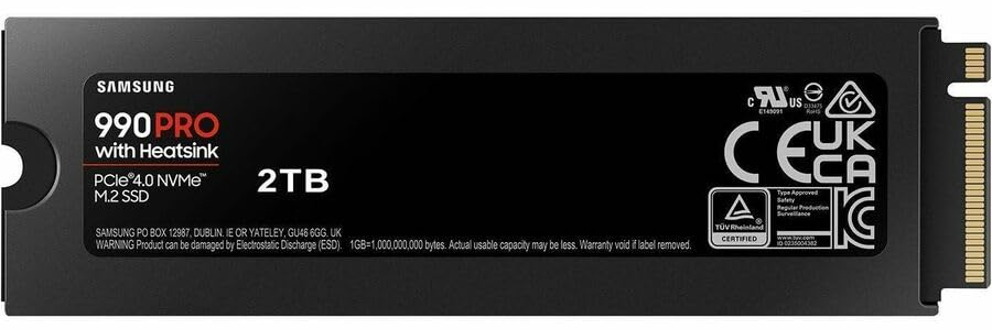 Samsung 990 Pro Heatsink 2TB